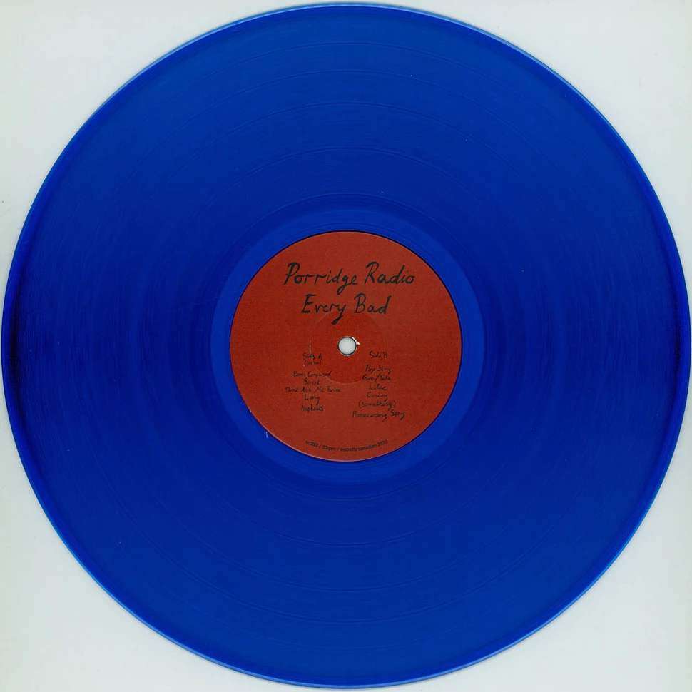 Porridge Radio - Every Bad Transparent Blue Vinyl Edition