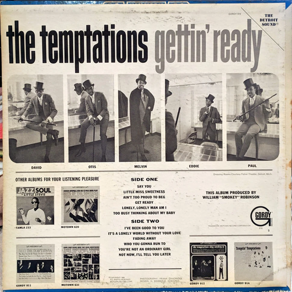 The Temptations - Gettin' Ready