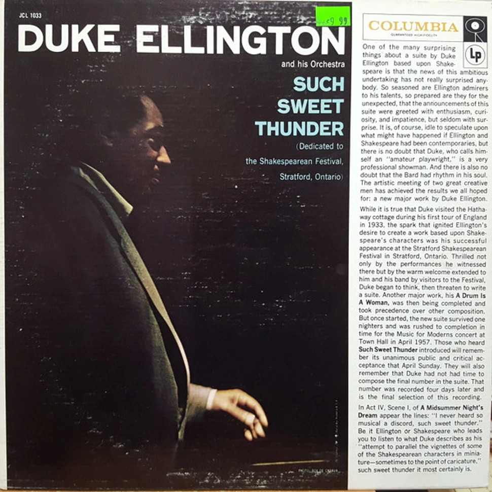 Duke Ellington And His Orchestra - Such Sweet Thunder