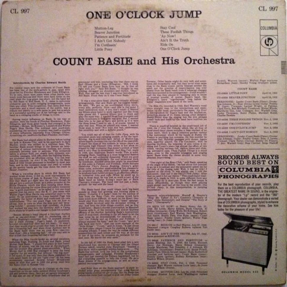 Count Basie Orchestra - One O'Clock Jump