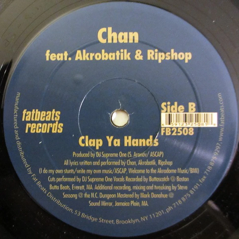 Chan - Radio Wars / Clap Ya Hands