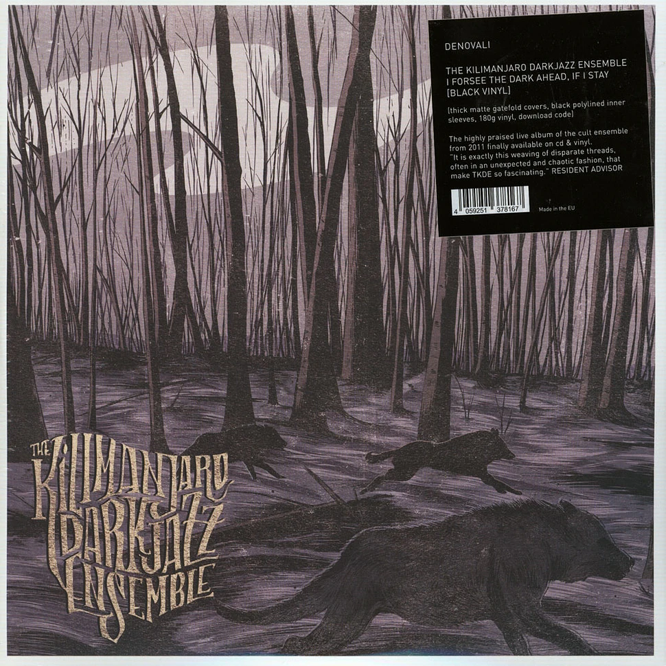 The Kilimanjaro Darkjazz Ensemble - I Forsee The Dark Ahead, If I Say Black Vinyl Edition