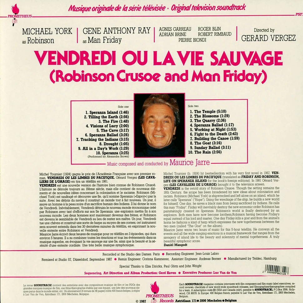 Maurice Jarre - OST Vendredi Au La Vie Sauvage