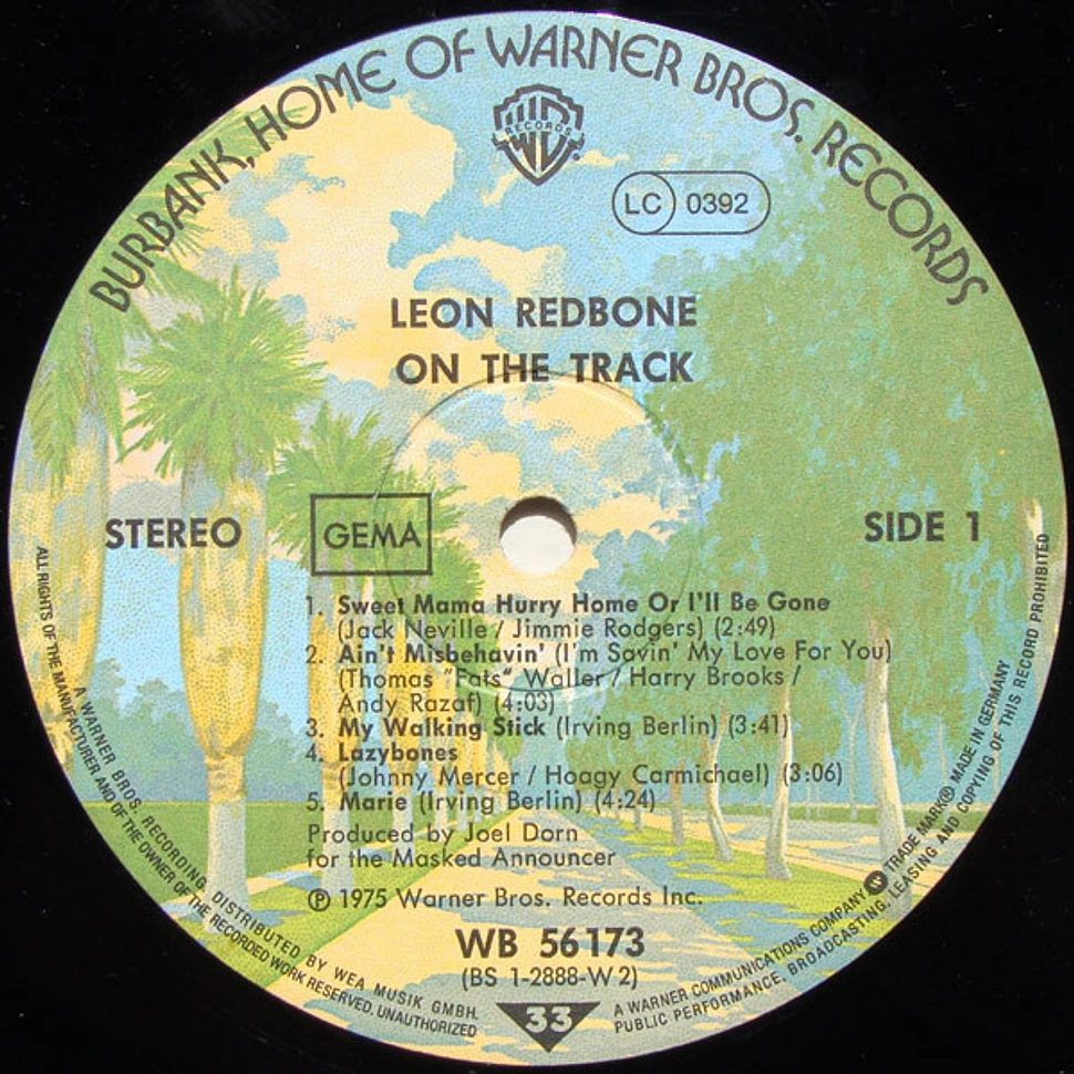 Leon Redbone - On The Track