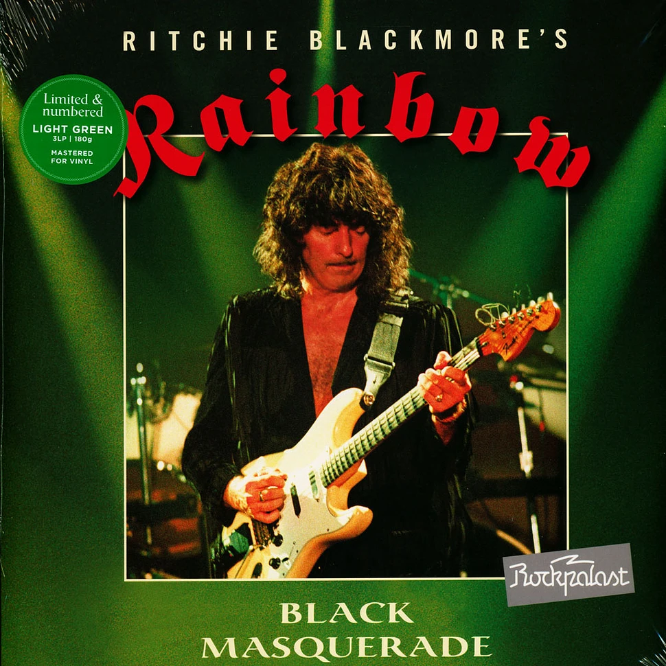 Rainbow - Black Masquerade Light Green Vinyl Edition