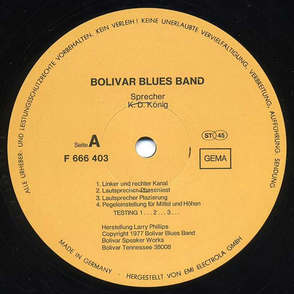 Bolivar Blues Band - Testing 1...2...3...