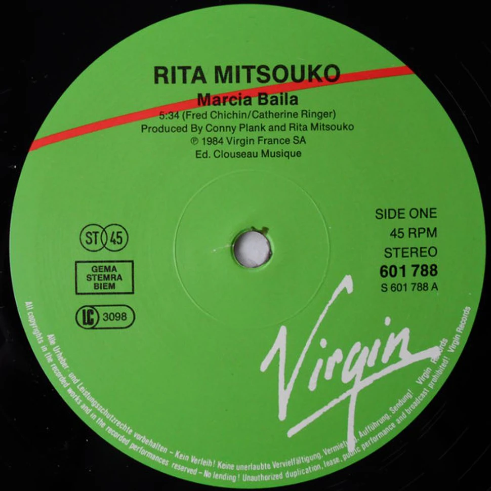 Les Rita Mitsouko - Marcia Baïla