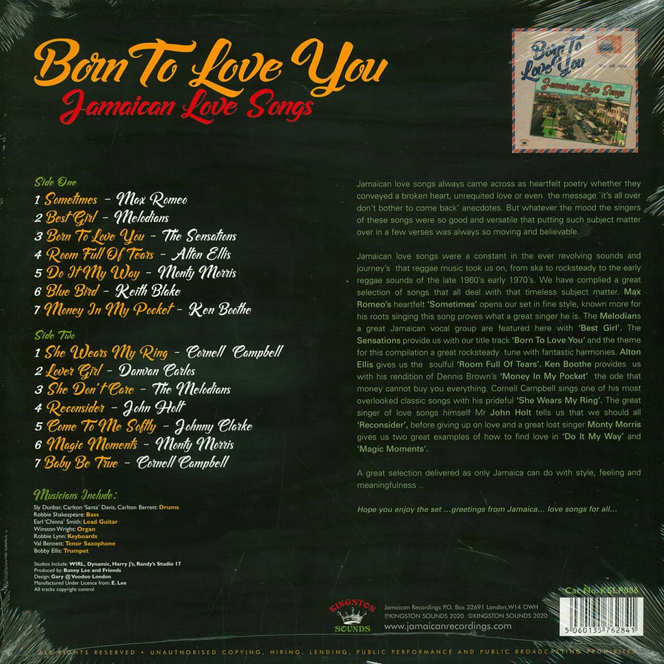 V.A. - Born To Love You - Jamaican Love Songs