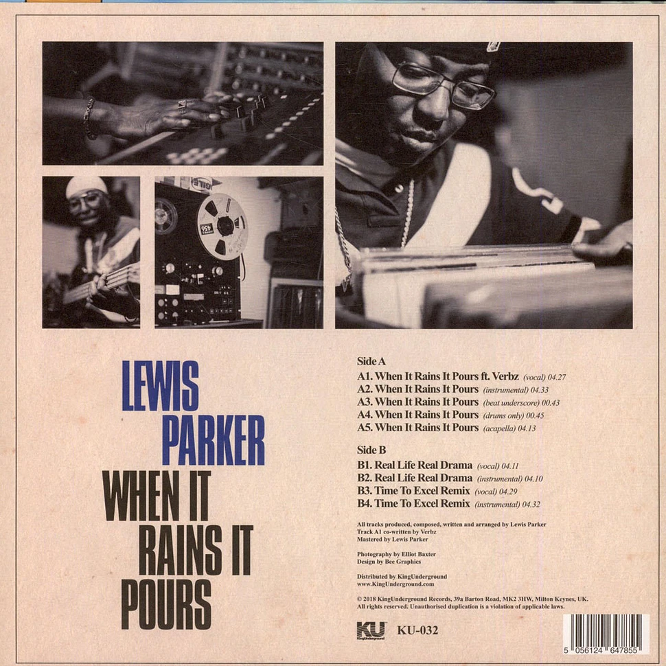 Lewis Parker - When It Rains It Pours