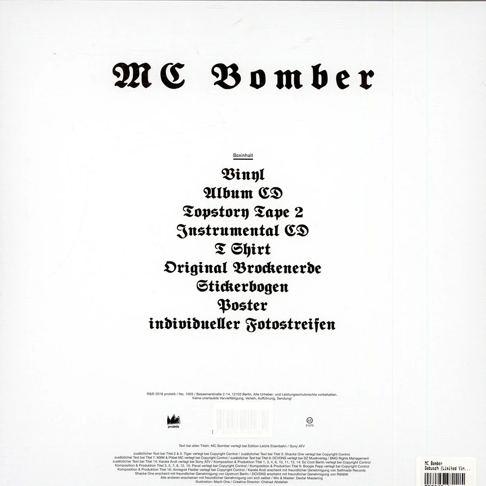MC Bomber - Gebüsch (Limited Vinyl Box)
