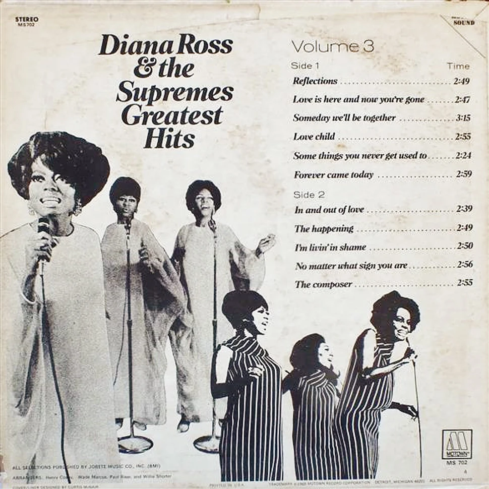 The Supremes - Greatest Hits Volume 3