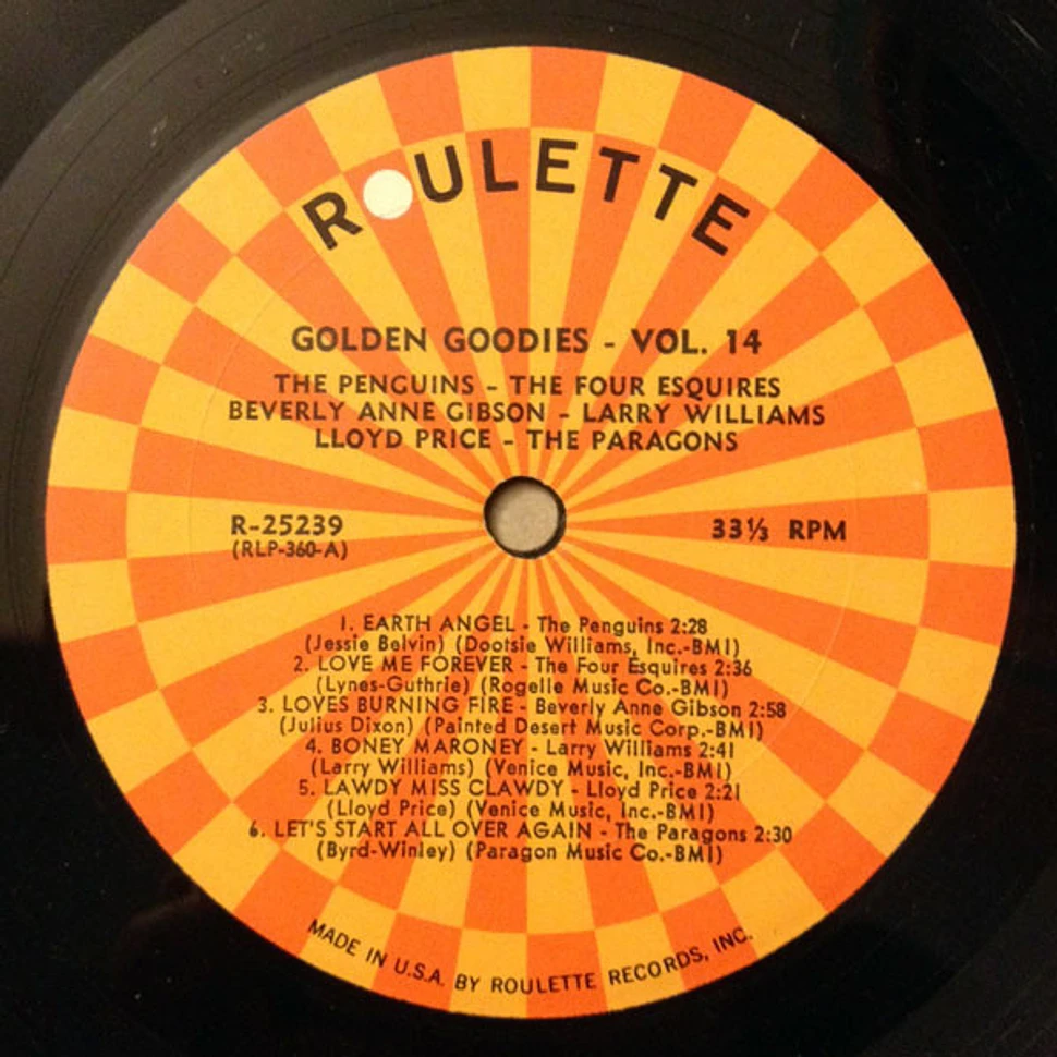 V.A. - Golden Goodies - Vol. 14