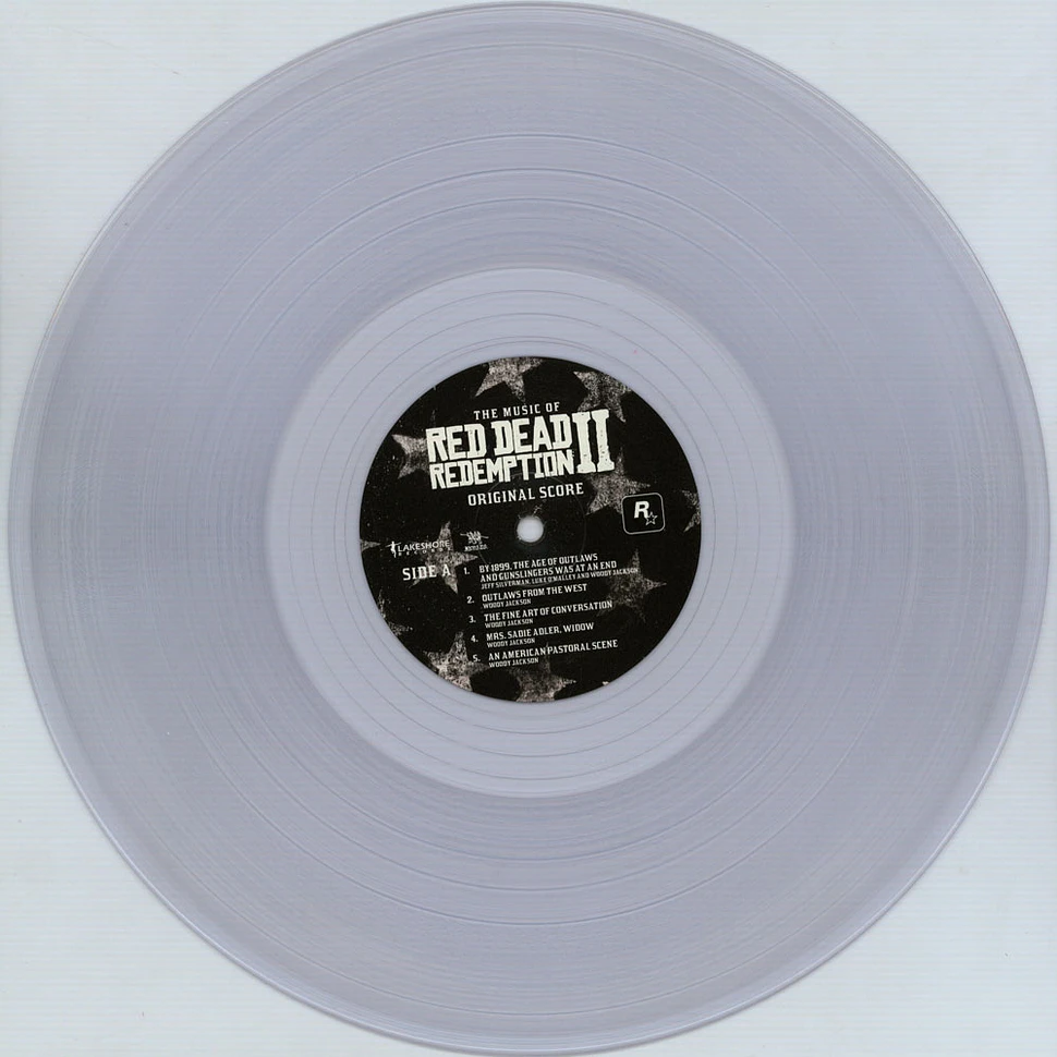 V.A. - OST The Music Of Red Dead Redemption 2 Clear Vinyl Edition