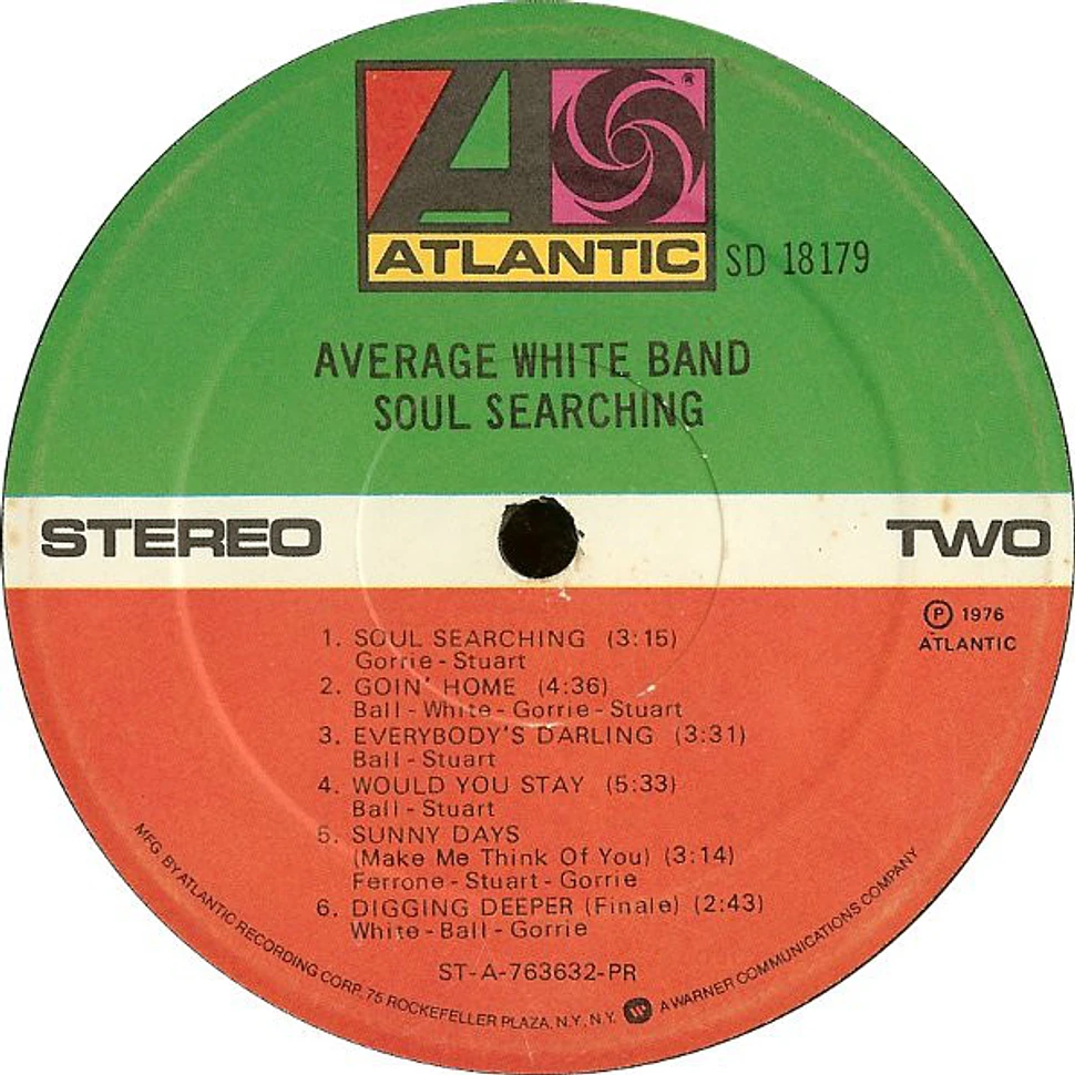 Average White Band - Soul Searching
