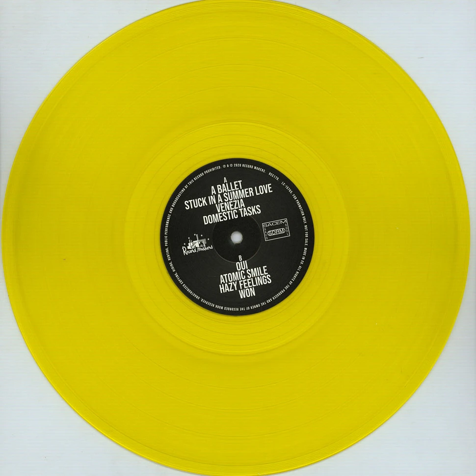 Sebastien Tellier - Domesticated Transparent Yellow Vinyl Edition