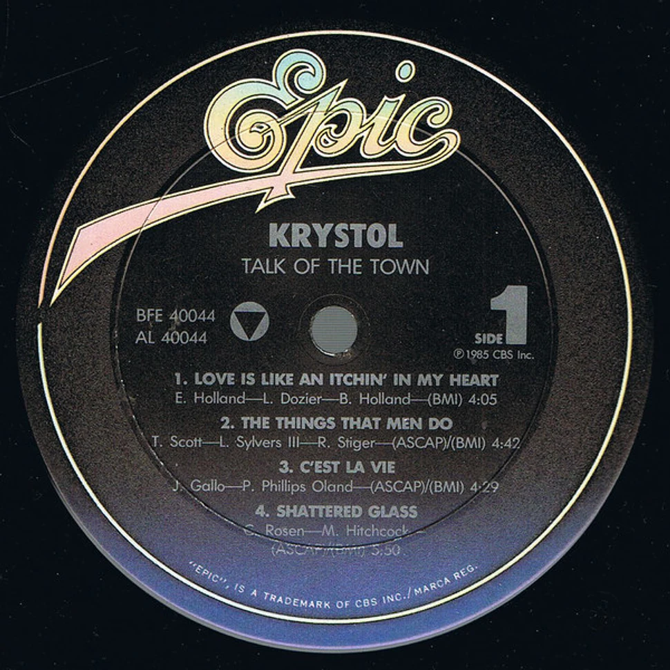 Krystol - Talk Of The Town