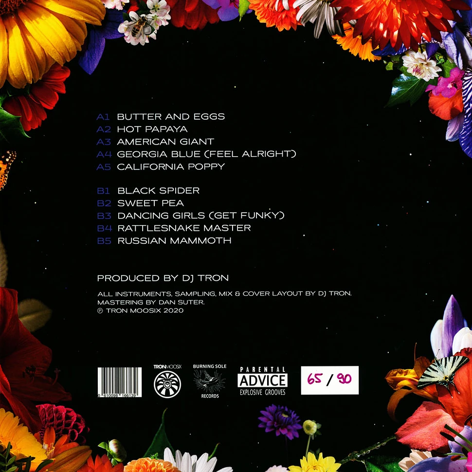 DJ Tron - Flowers Of Funk Magenta Vinyl Edition