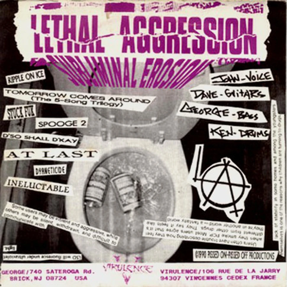Lethal Aggression - Subliminal Erosion