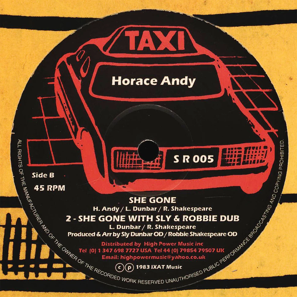 Horace Andy / Sly & Robbie - Gun Shot / She Gone