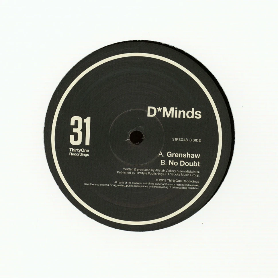 D*Minds (Distorted Minds) - Grenshaw EP
