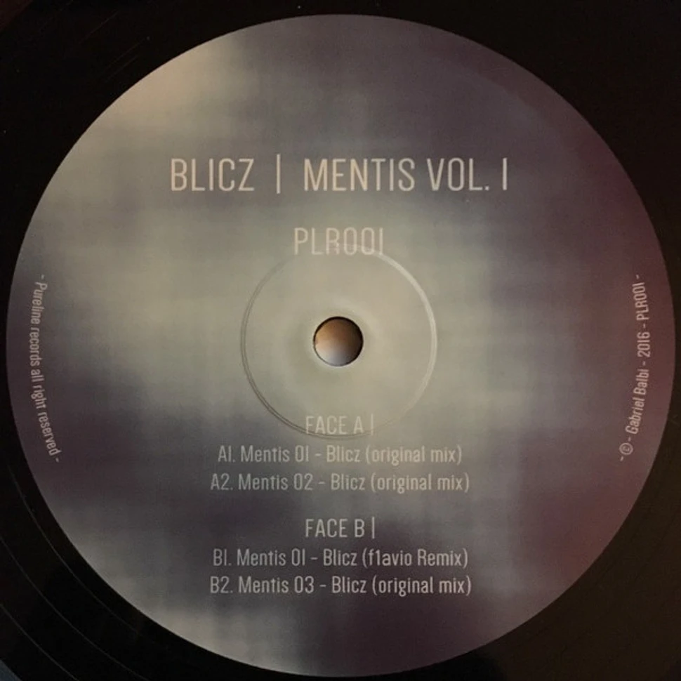 Blicz - Mentis Vol. 1