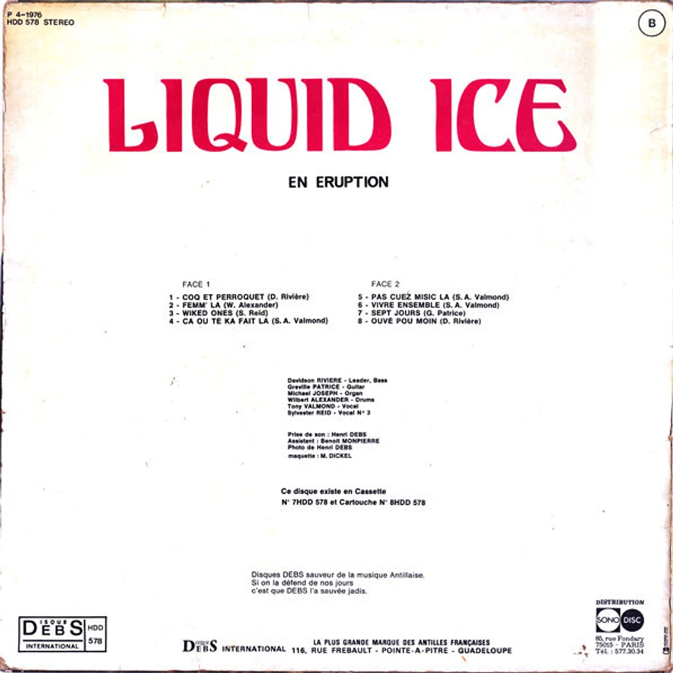 Liquid Ice - En Eruption