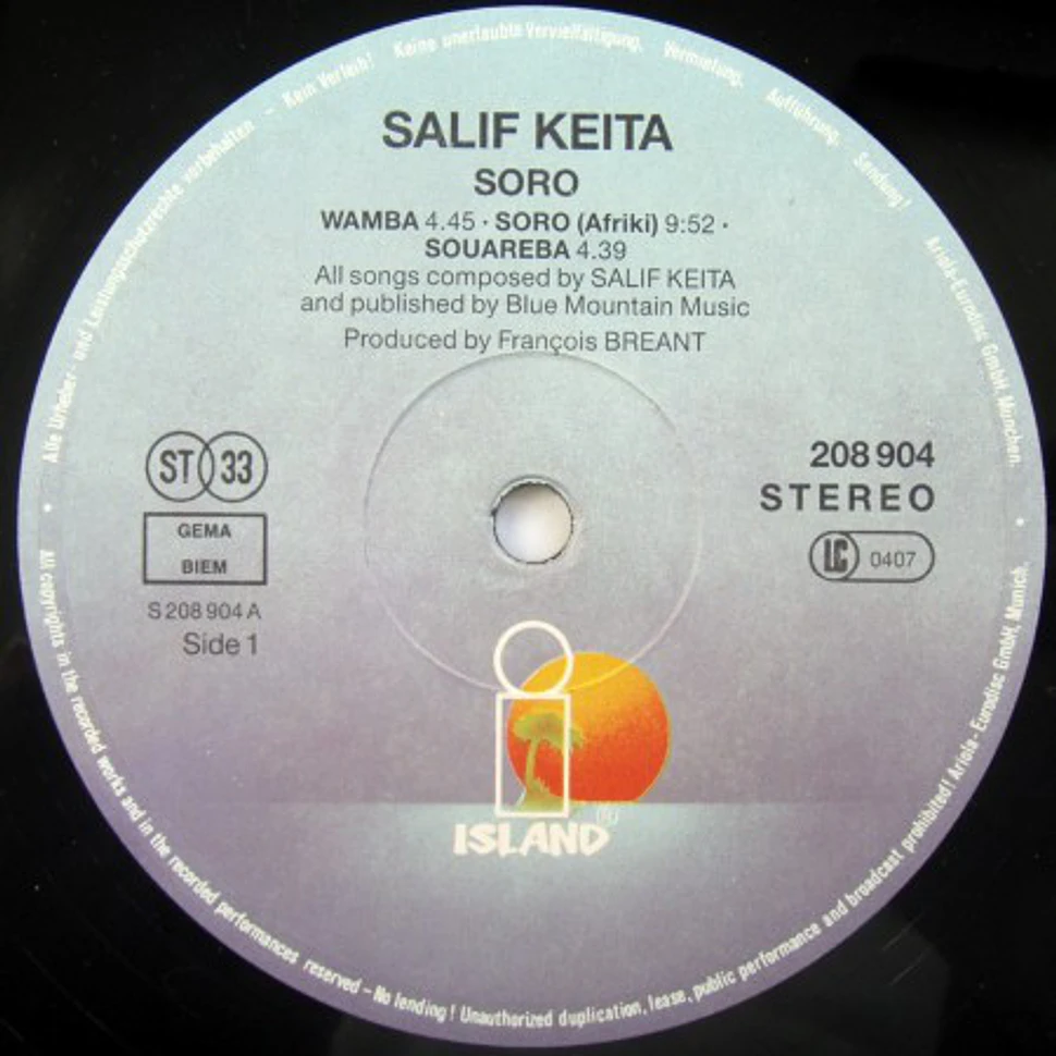 Salif Keita - Soro
