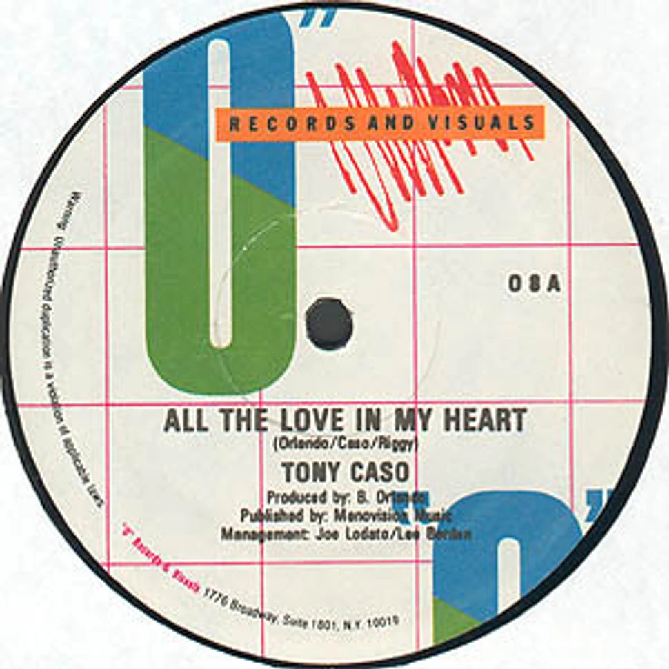 Tony Caso - All The Love In My Heart