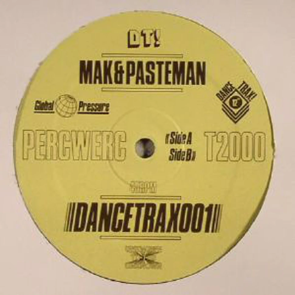 Mak & Pasteman - Dance Trax Vol 1