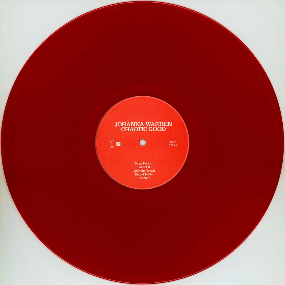 Johanna Warren - Chaotic Good Transculent Red Vinyl Edition