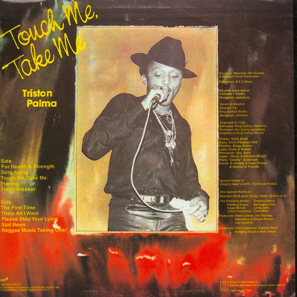Triston Palmer - Touch Me, Take Me