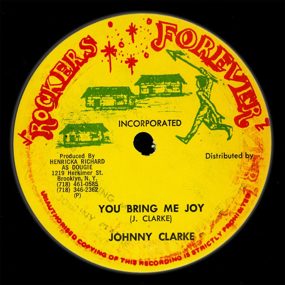 Johnny Clarke - You Bring Me Joy / Version