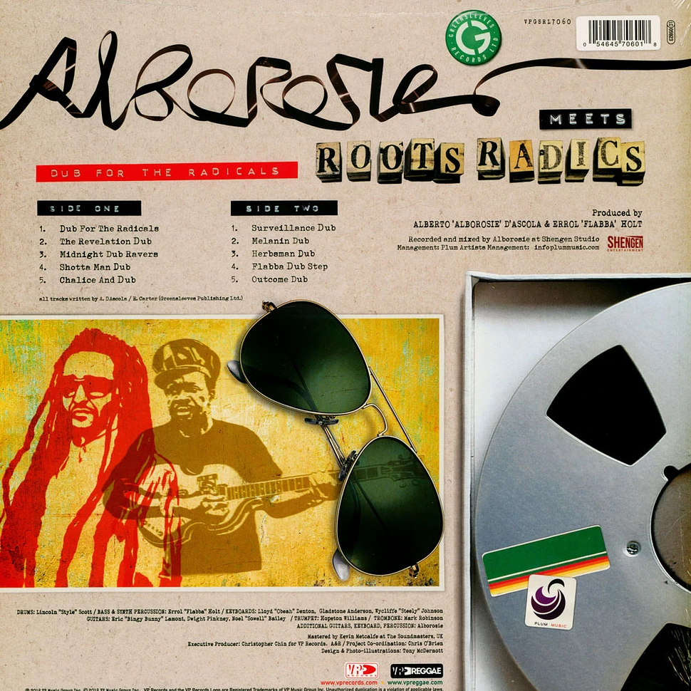 Alborosie, The Roots Radics - Alborosie Meets Roots Radics: Dub For The Radicals