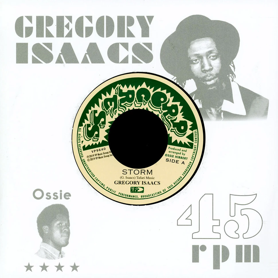 Gregory Isaacs / Ossie All-Stars - Storm / Leggo Dub