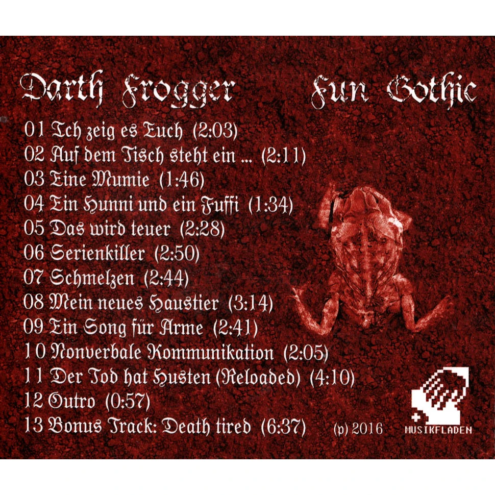Darth Frogger - Fun Gothic