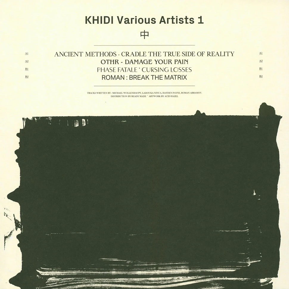 Ancient Methods, Othr, Phase Fatale & Roman - Khidi Various Artists Volume 1