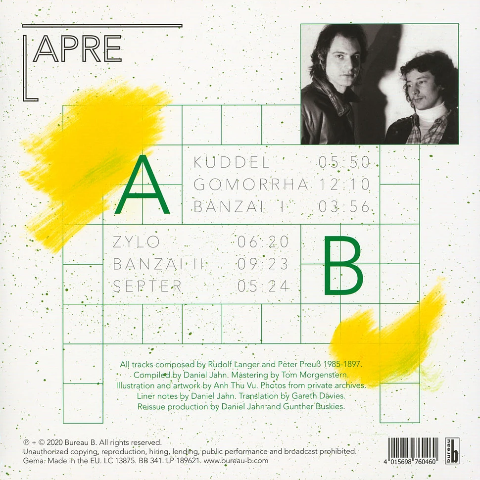 Lapre - Banzai - Elektronische Musik Aus Berlin 1985-87