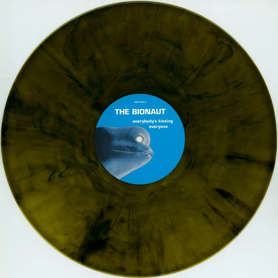The Bionaut - Everybody's Kissing Everyone Yellow Marbled Vinyl Edition
