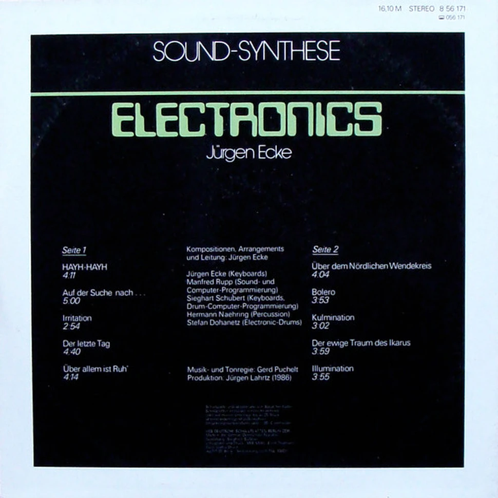 Jürgen Ecke - Sound-Synthese
