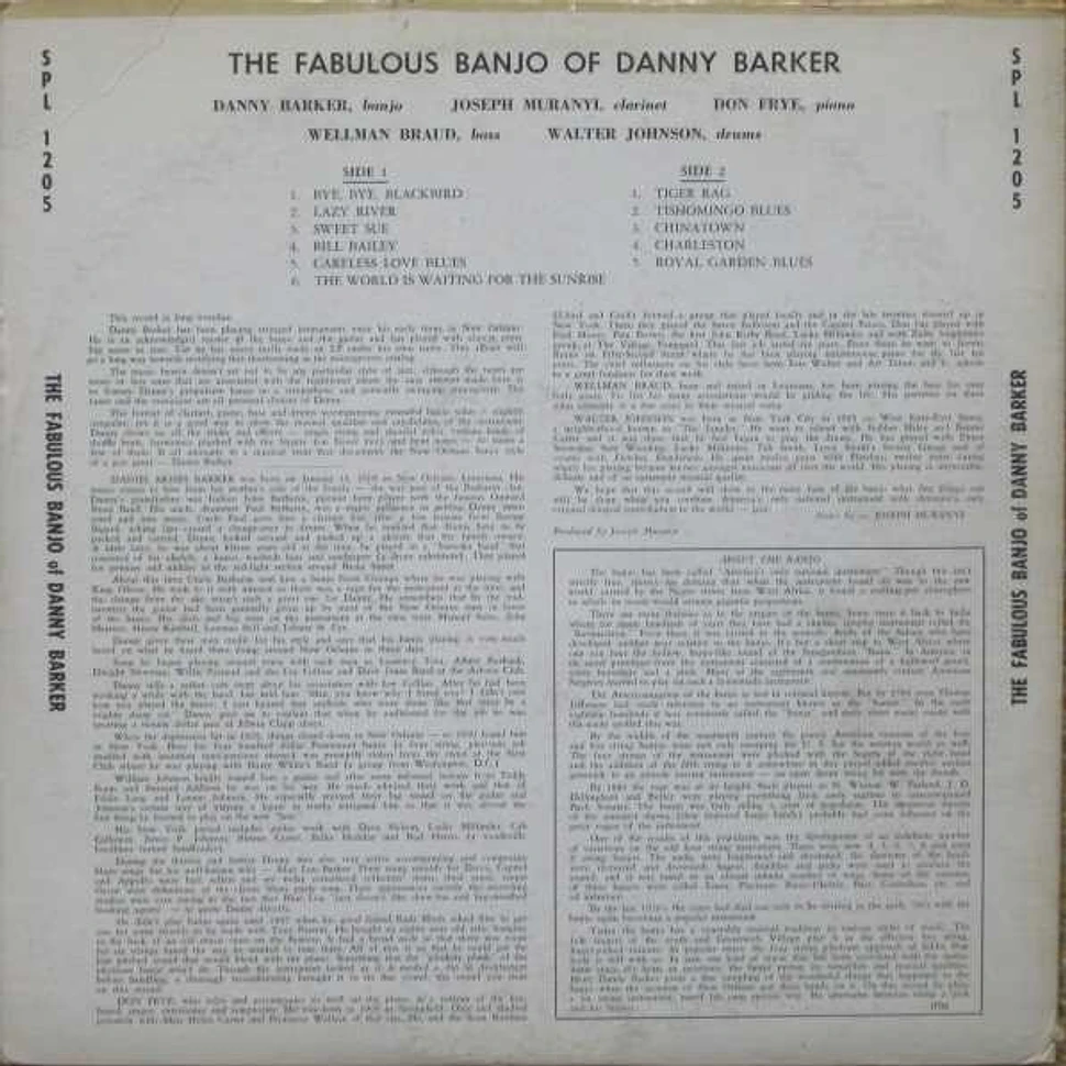 Danny Barker - The Fabulous Banjo Of Danny Barker
