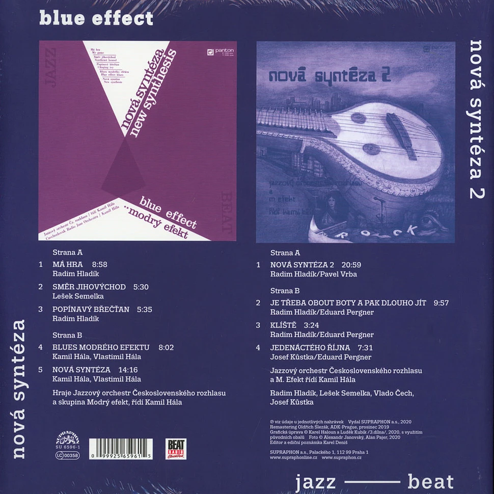 Blue Effect & Jazzovy Orchestr Ceskoslovenskeho Rozhlasu - Nova Synteza & Nova Synteza 2