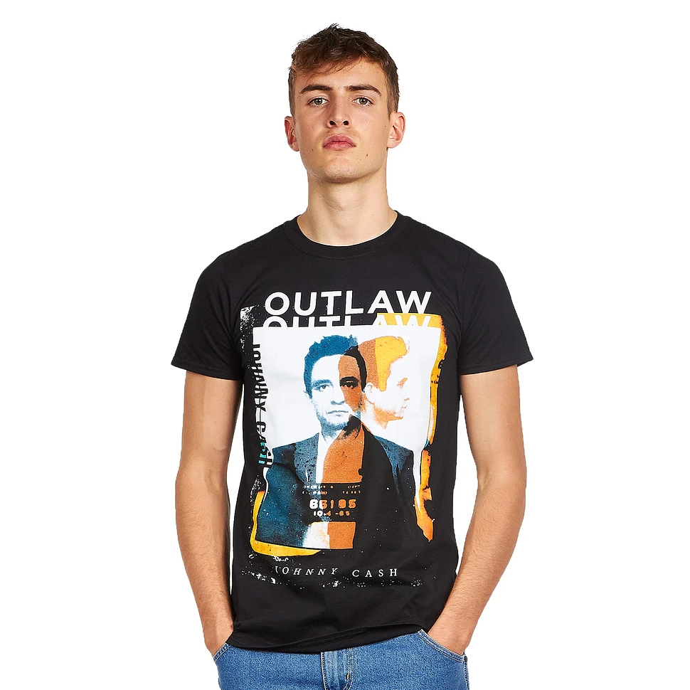 Johnny Cash - Outlaw Photo T-Shirt