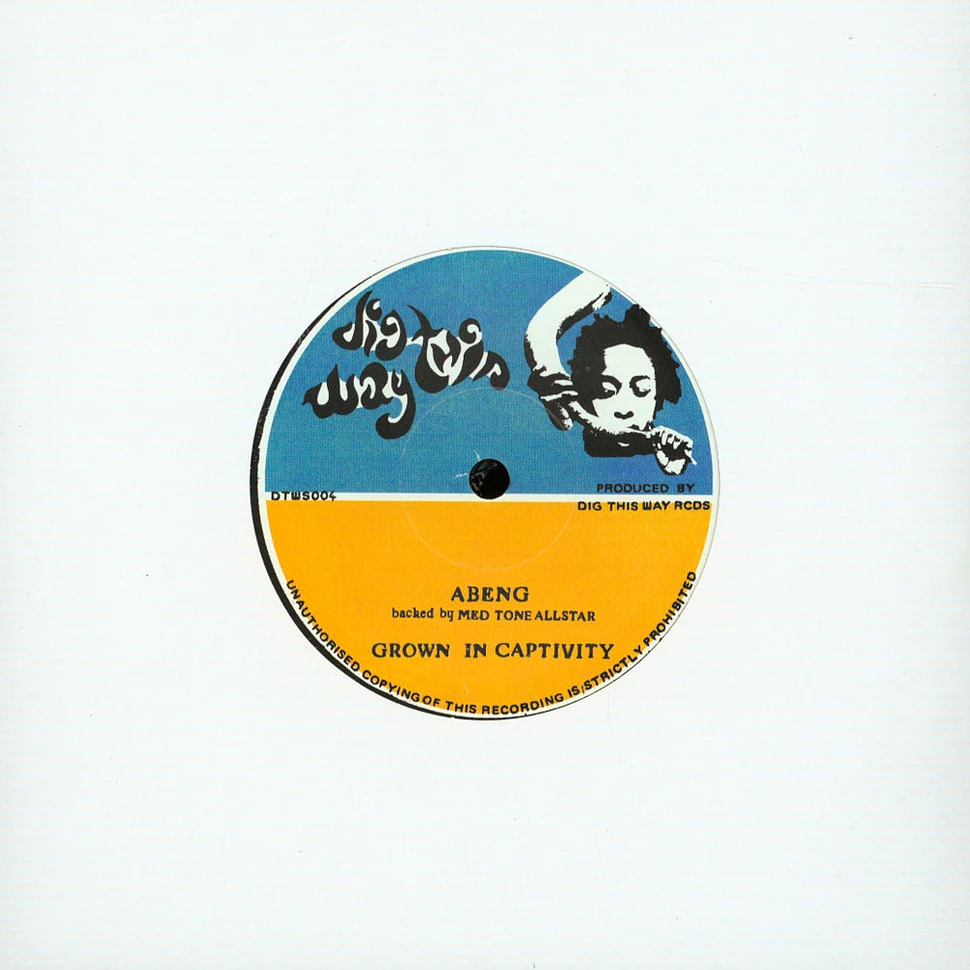 Abeng & Med Tone All Stars / Manasseh - Grown In Captivity / Dub In Captivity