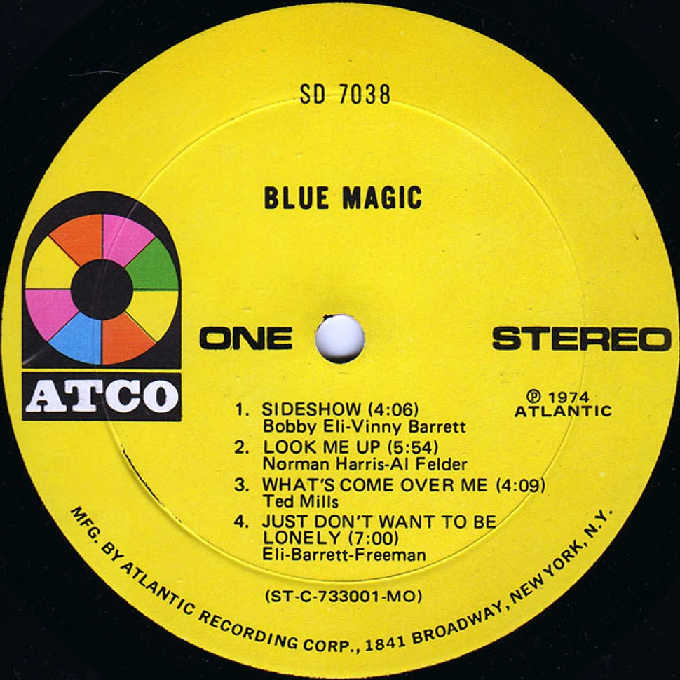 Blue Magic - Blue Magic