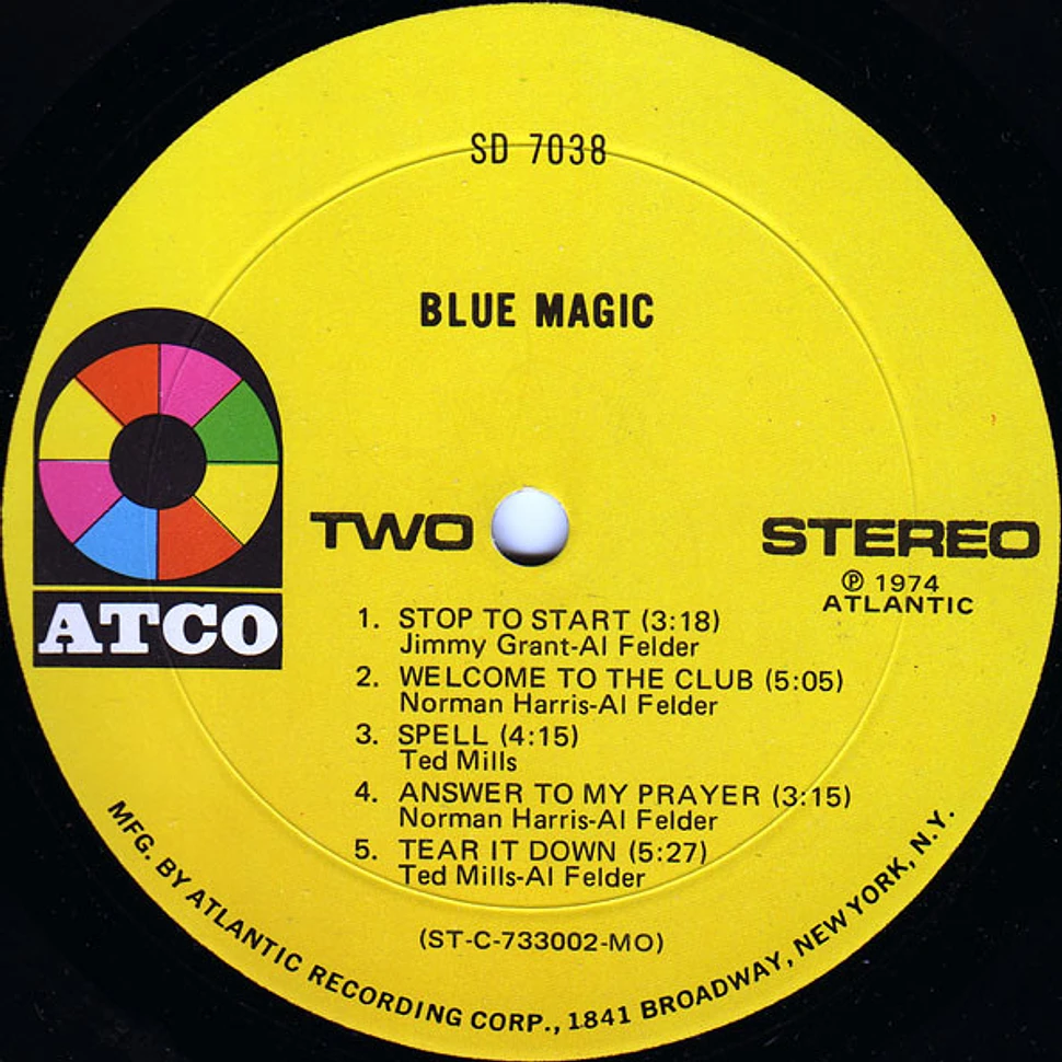 Blue Magic - Blue Magic