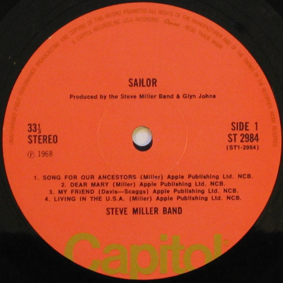 Steve Miller Band - Sailor