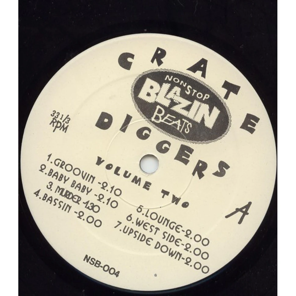 The Crate Diggers - Crate Diggers Volume Two
