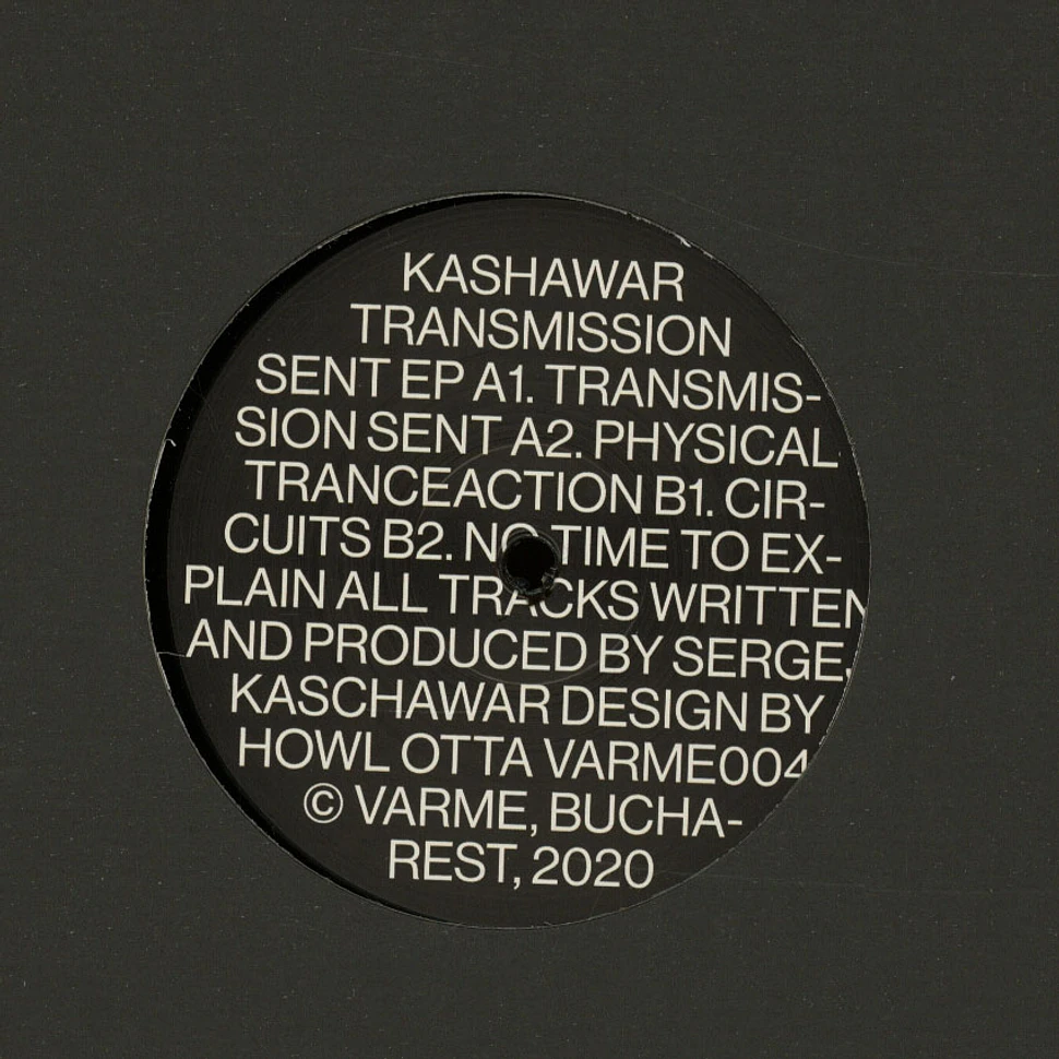 Kashawar - Transmission Sent EP