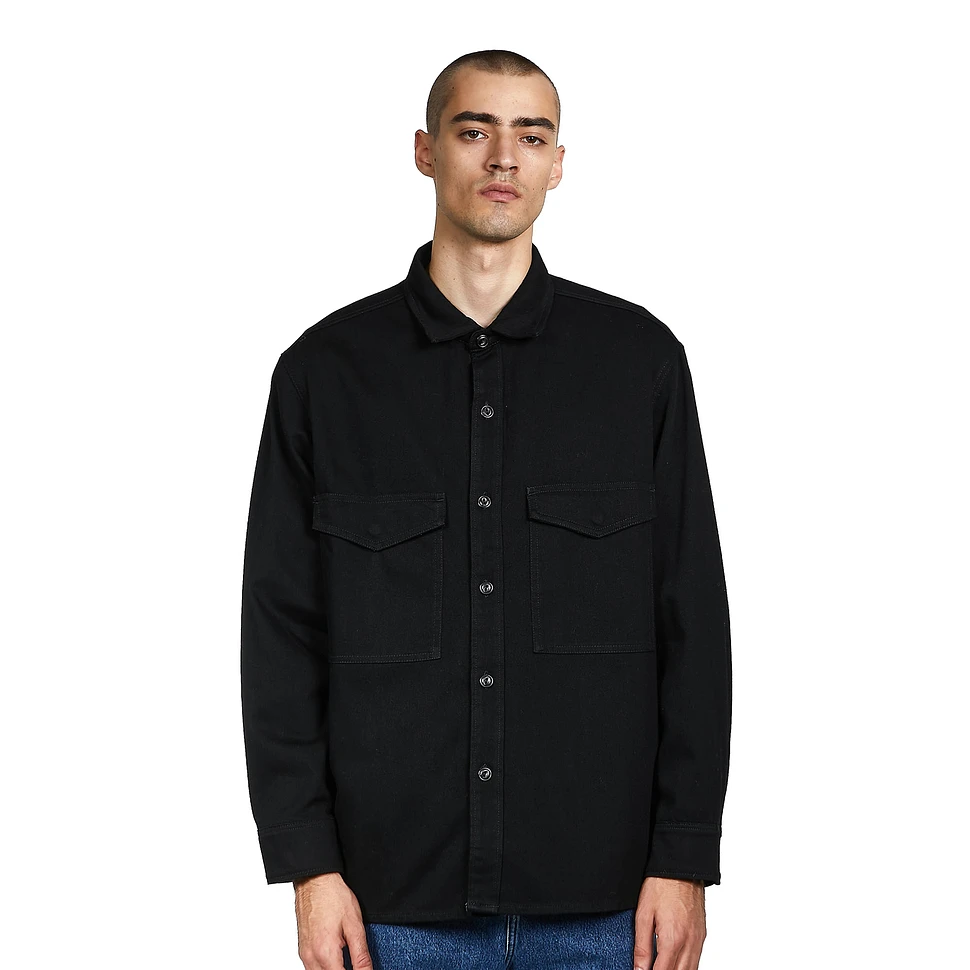 Edwin - Big Shirt Wayward Black Left Hand Denim, 10 oz