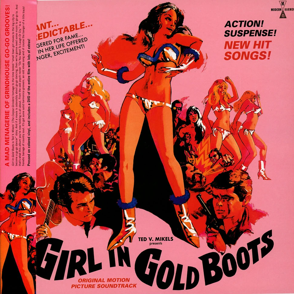 V.A. - Girl In Gold Boots Original Motion Picture Soundtrack Gold Vinyl Edition